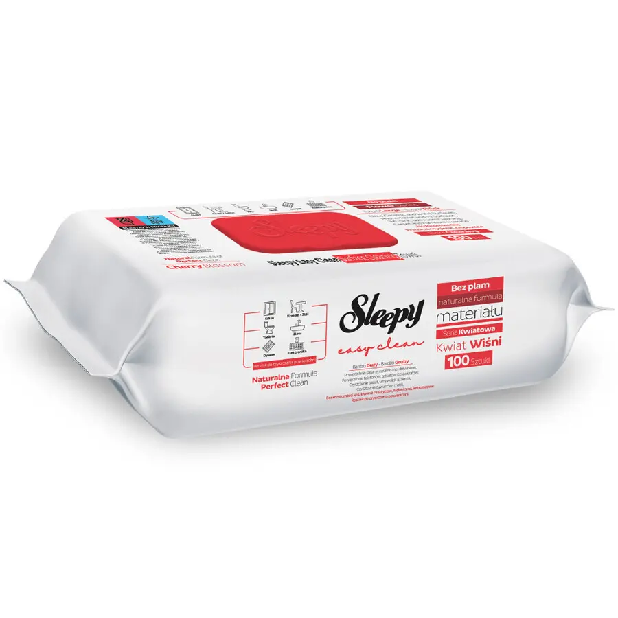 S. SURFACE CLEANING WIPES 100 PCS CHERRY BLOSSOM Doos