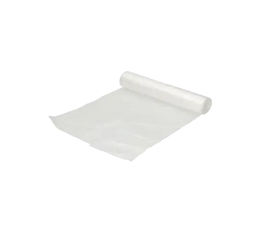 Afvalzak Gerecycled HDPE Transparant 45x50cm T15 20 Liter HY Per Doos 20 Rollen x 50 Stuks