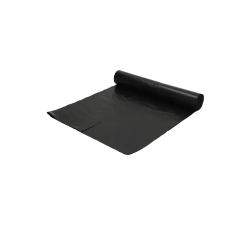 [NM150033] Afvalzak Gerecycled LDPE Zwart 60x80cm T40 60 Liter HY Per Doos 20 Rollen x 20 Stuks 