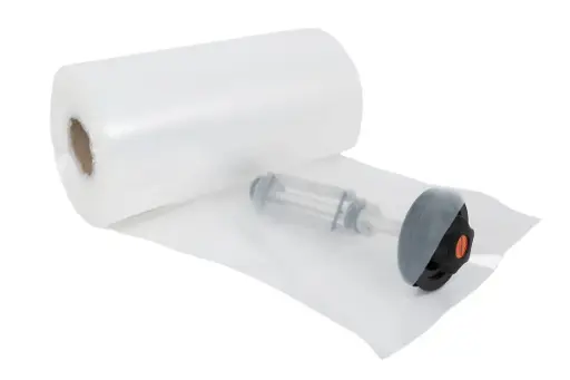 1 rol buisfolie, 500 meter 60 cm breed