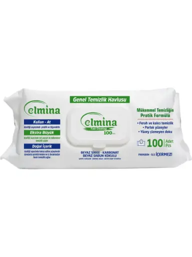 [EM150067] ELMINA VOCHTIGE DOEKJES 100 STUKS