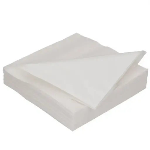 [DU120055] Duni Soft Bestekzakje  40x40 cm 1/8 Vouw 60 Stuks x 6 pakket Wit